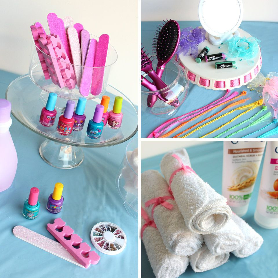 Kids Salon Party
 Spa Party Ideas Birthday in a Box