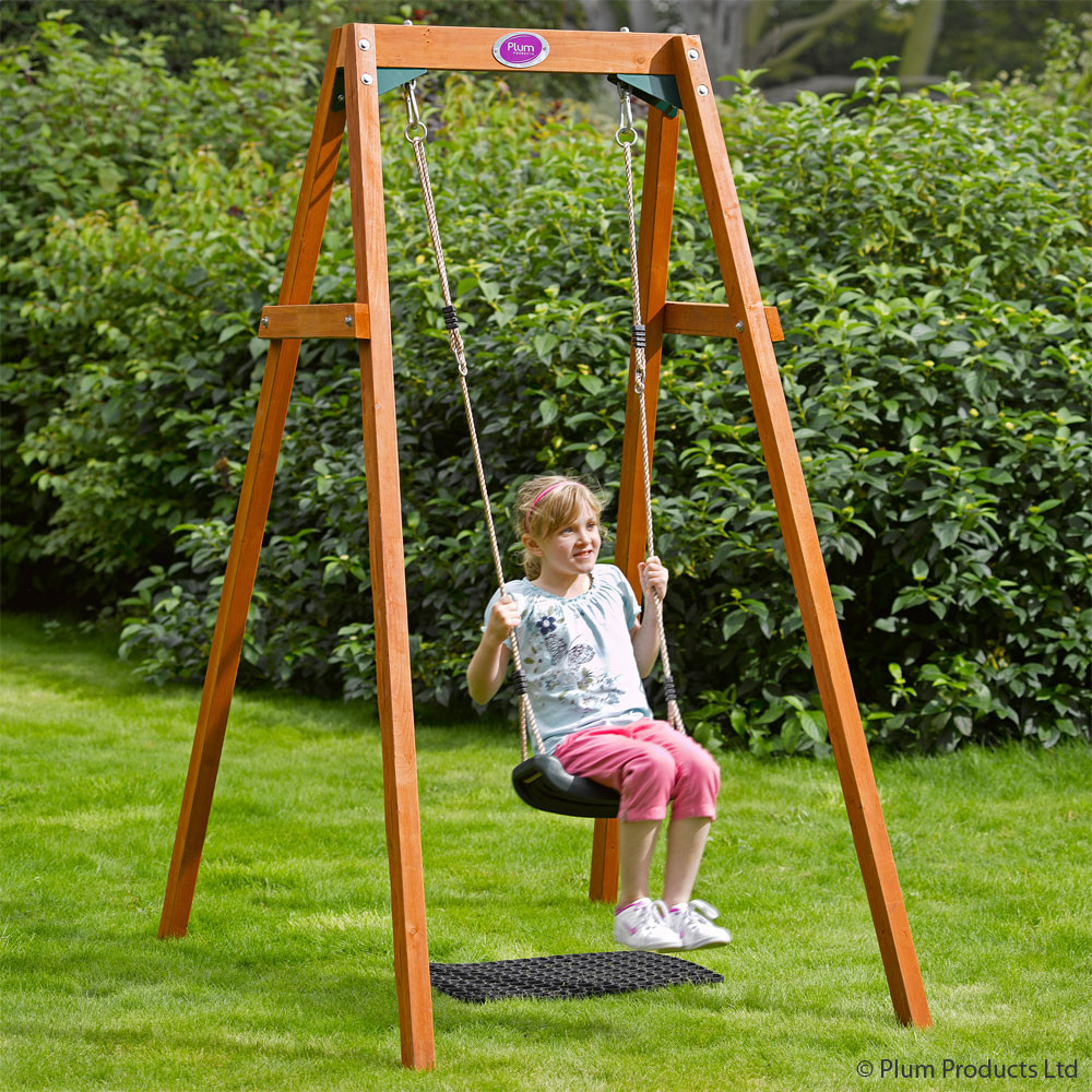 Kids Single Swing
 Outdoor swing sets home depot