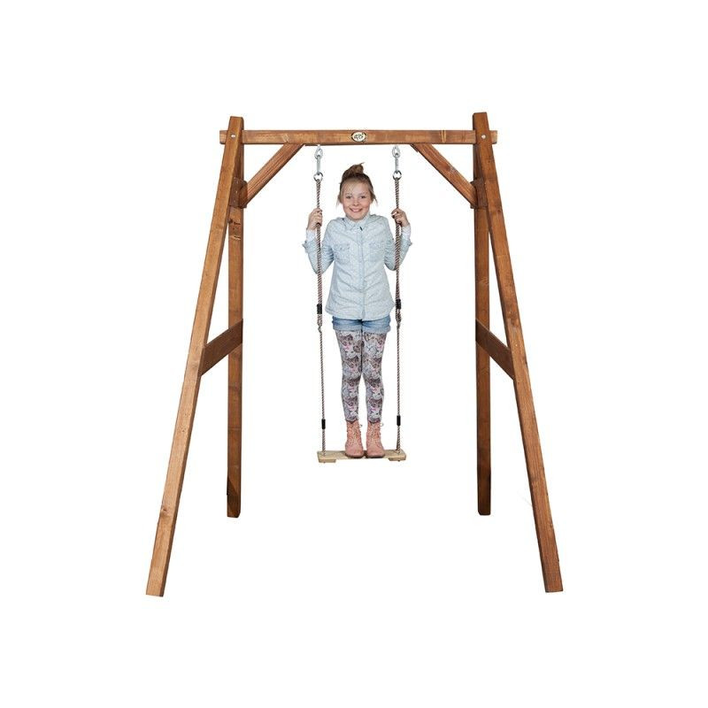 Kids Single Swing
 Suffolk Natural Wooden Kids Single Swing Set