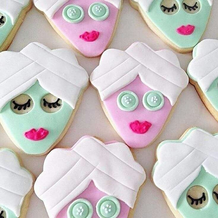 Kids Spa Party Chicago
 What cute little cookies A spa day with all your