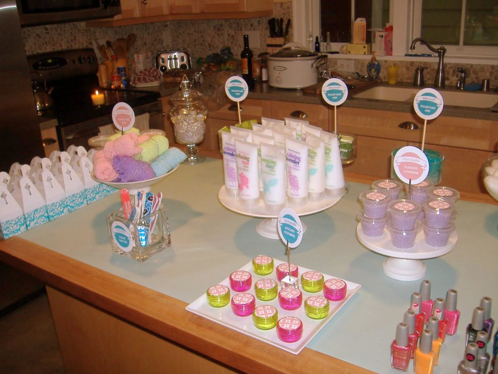 Kids Spa Party Favors
 Spa Party