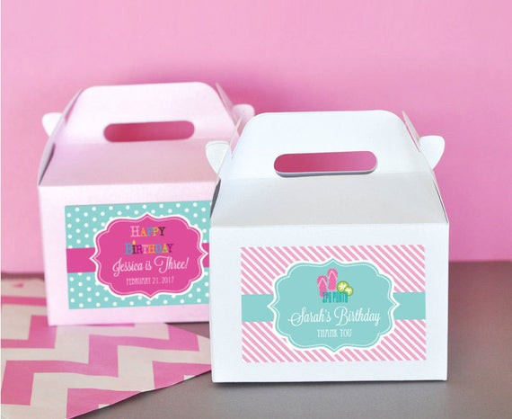 Kids Spa Party Favors
 Items similar to Spa Party Favor Box Girls Spa Theme