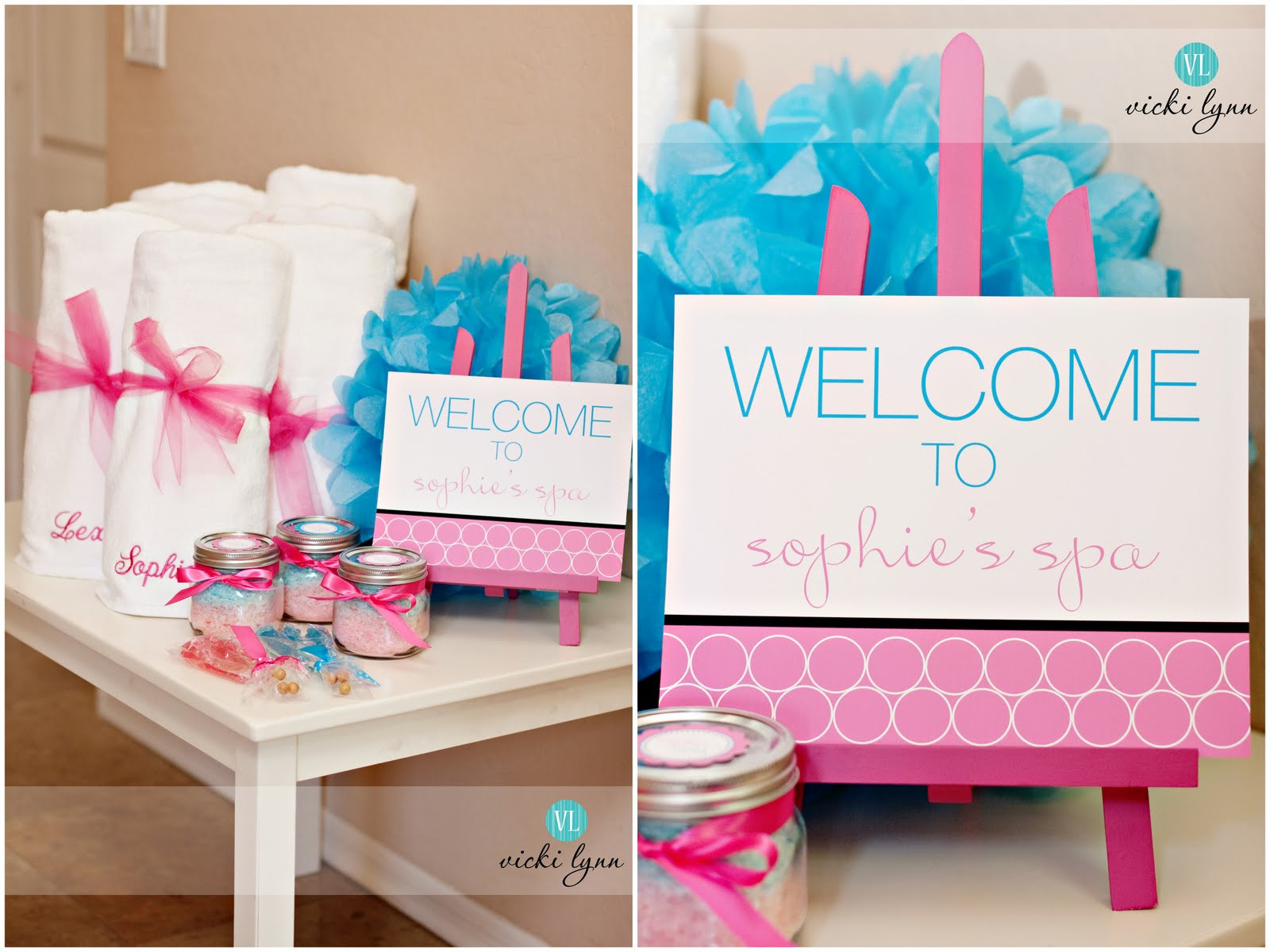 Kids Spa Party Favors
 Real Parties Sophie s Fabulous Spa Birthday Party