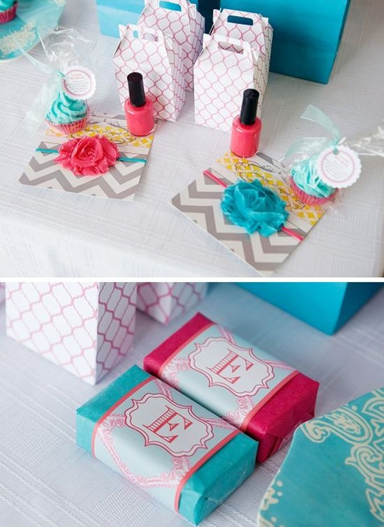 Kids Spa Party Favors
 166 best images about Spa party on Pinterest