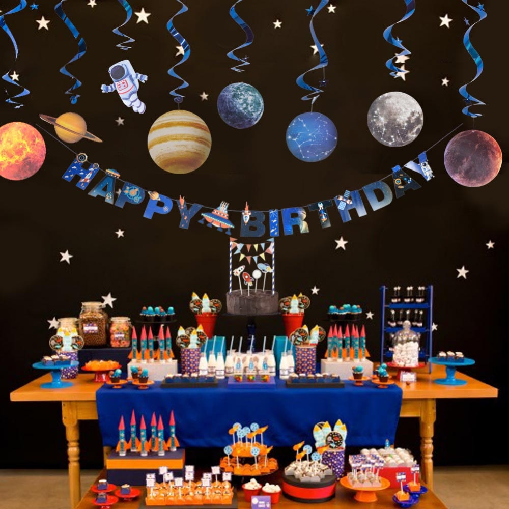 Kids Space Party
 Outer Space Theme Party Decoration Solar System Star