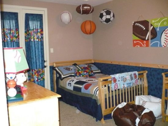 Kids Sports Room Decor
 50 Sports Bedroom Ideas For Boys