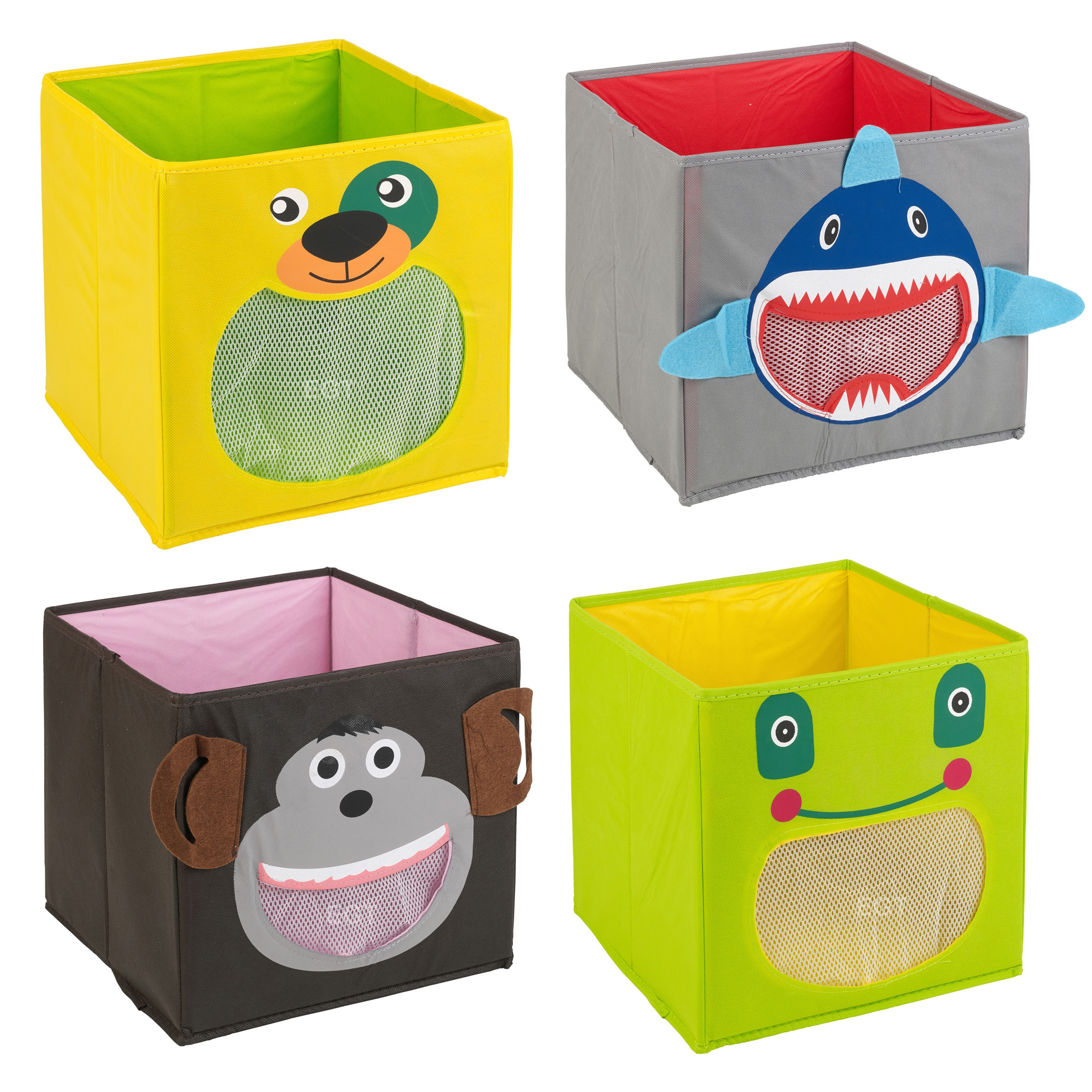 Kids Storage Containers
 Kids Toy Storage Box Non Woven Fabric Collapsible