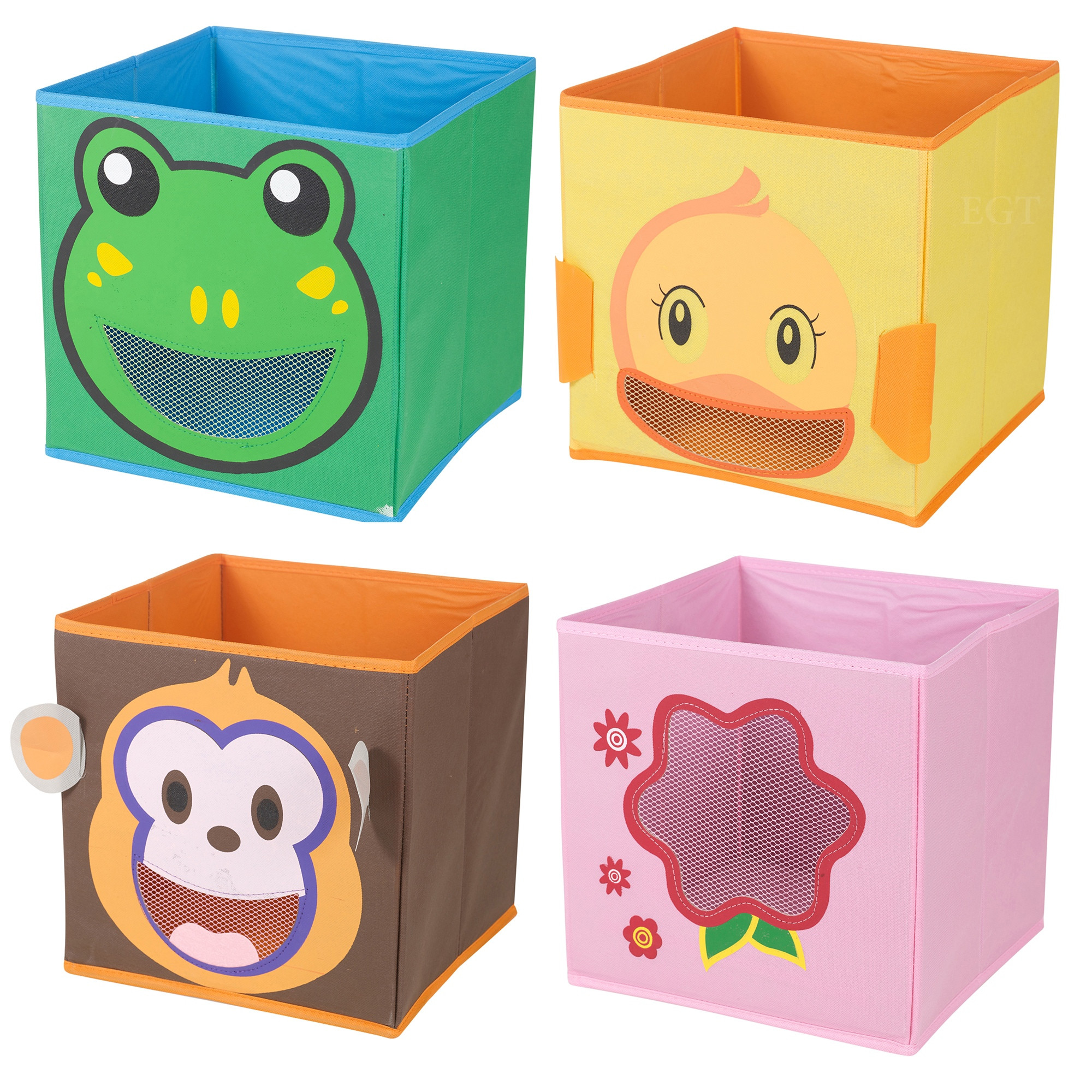 Kids Storage Containers
 Kids Toy Animal Storage Box Non Woven Fabric Collapsible