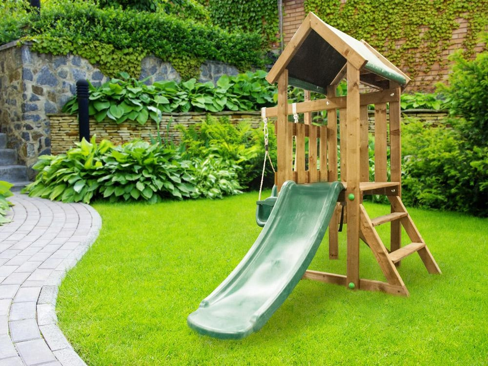 Kids Swing And Slide Set
 Kids Small Climbing Frame Baby Swing Slide Set Playhouse