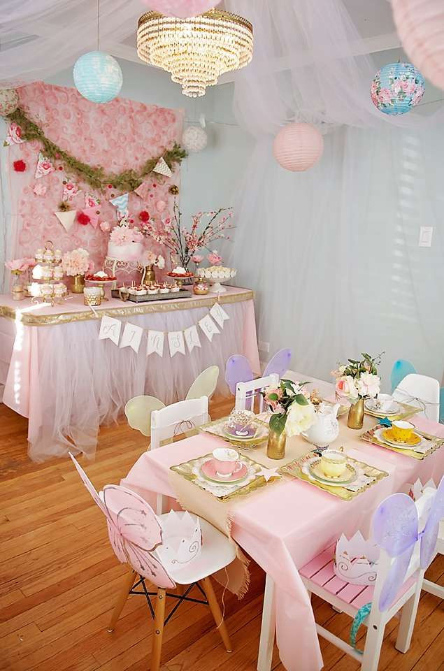 Kids Tea Party Decorations
 Garden Tea Party Birthday Party Ideas