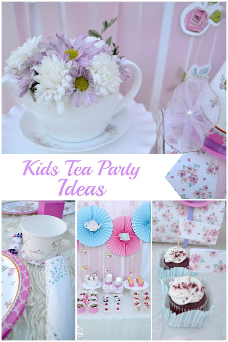 Kids Tea Party Decorations
 Kids Tea Party Creativities Galore