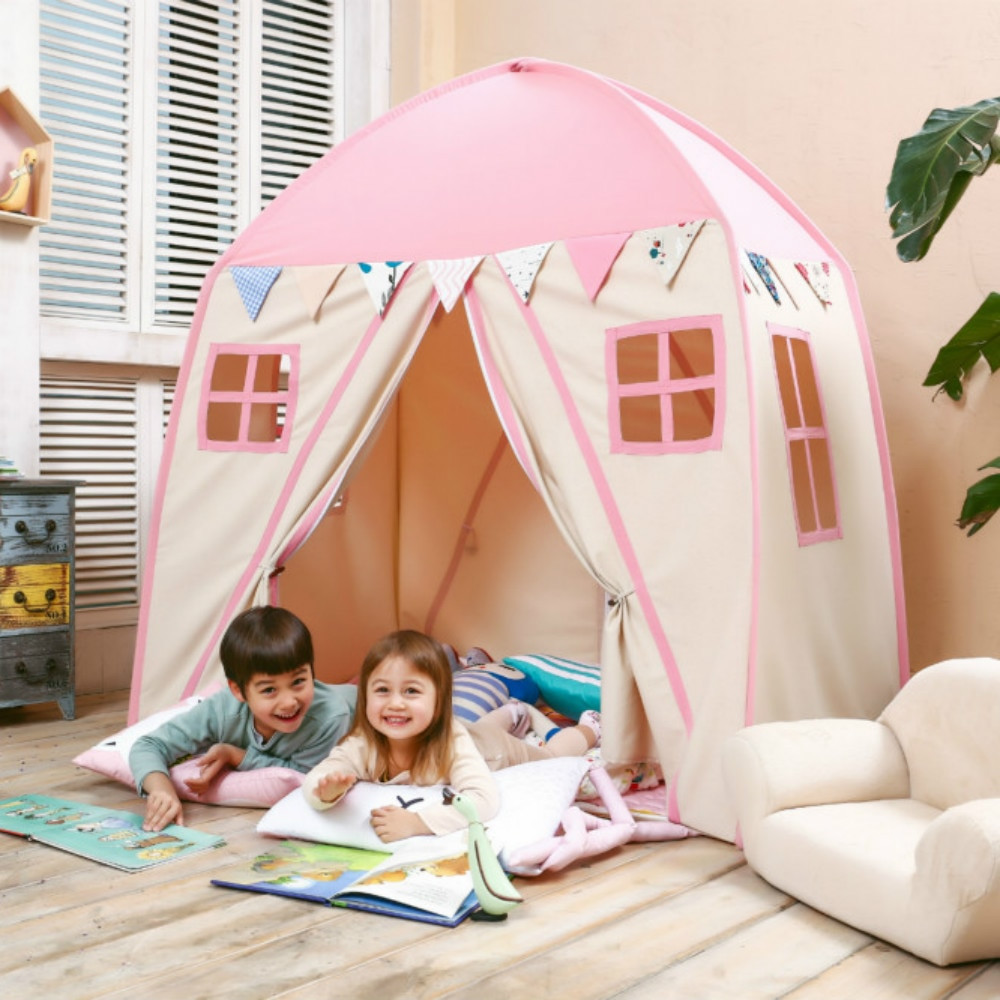 Kids Tent Indoor
 Love Tree Kid Play House Cotton Canvas Indoor Children