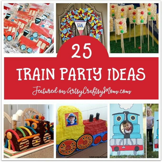 Kids Train Decor
 25 Awesome Train Birthday Party Ideas for Kids