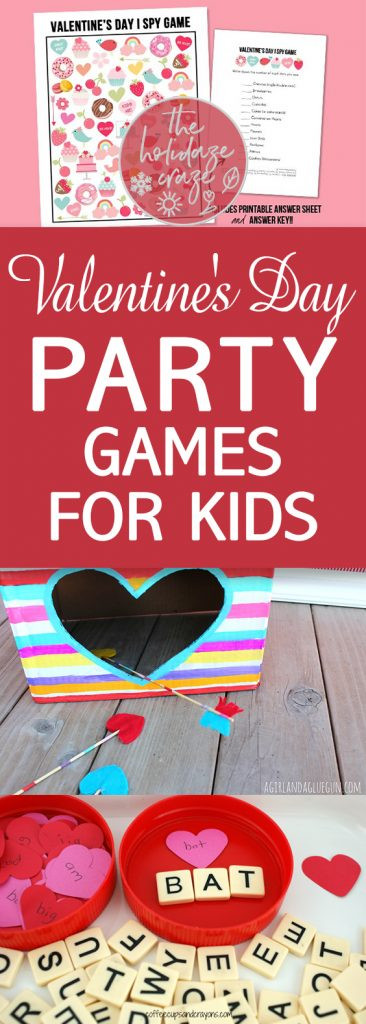 Kids Valentine Party Game
 Valentine s Day Party Games for Kids