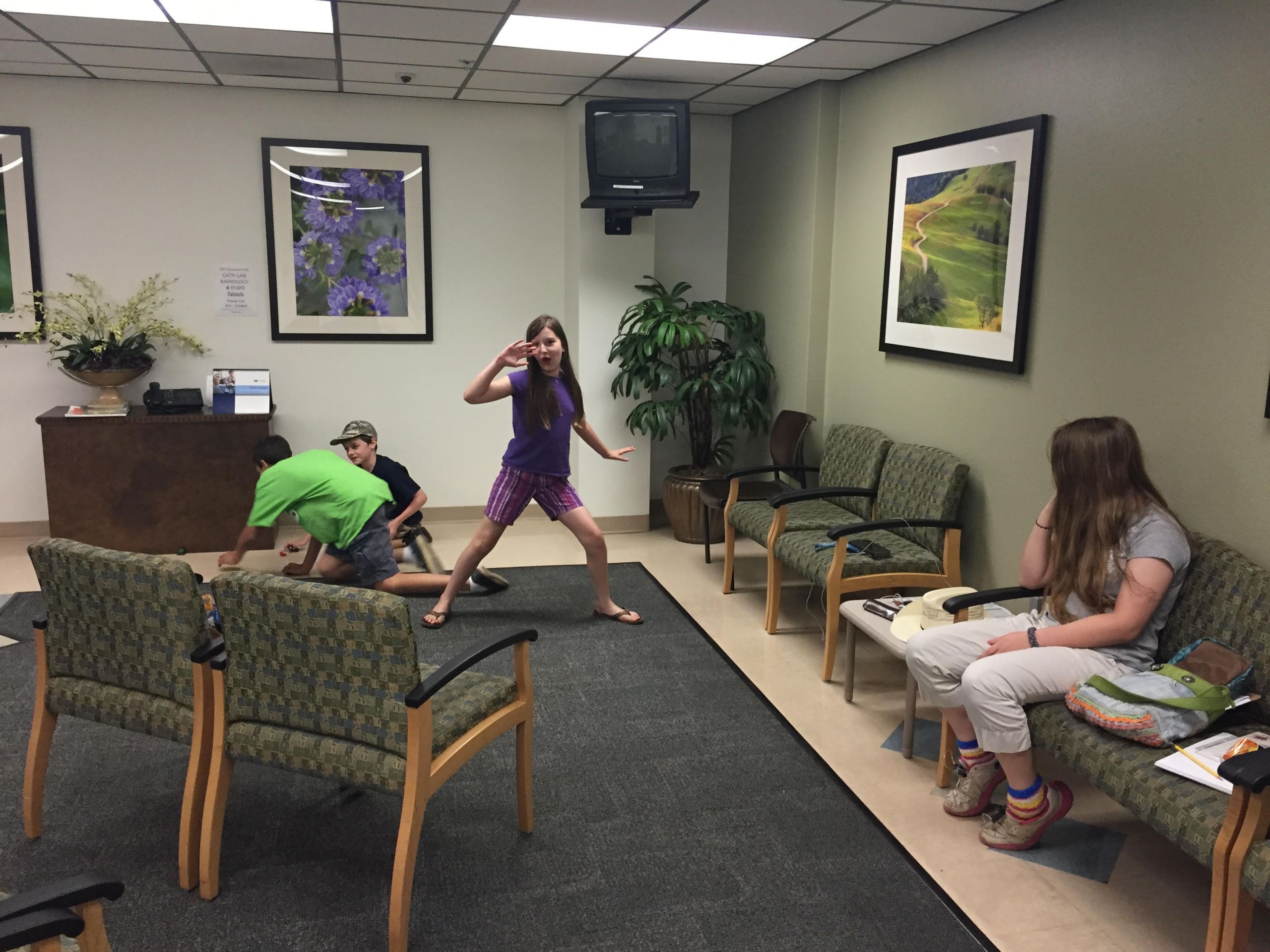 Kids Waiting Room
 Duct Tape Load Locks and Waiting Rooms… Oh My