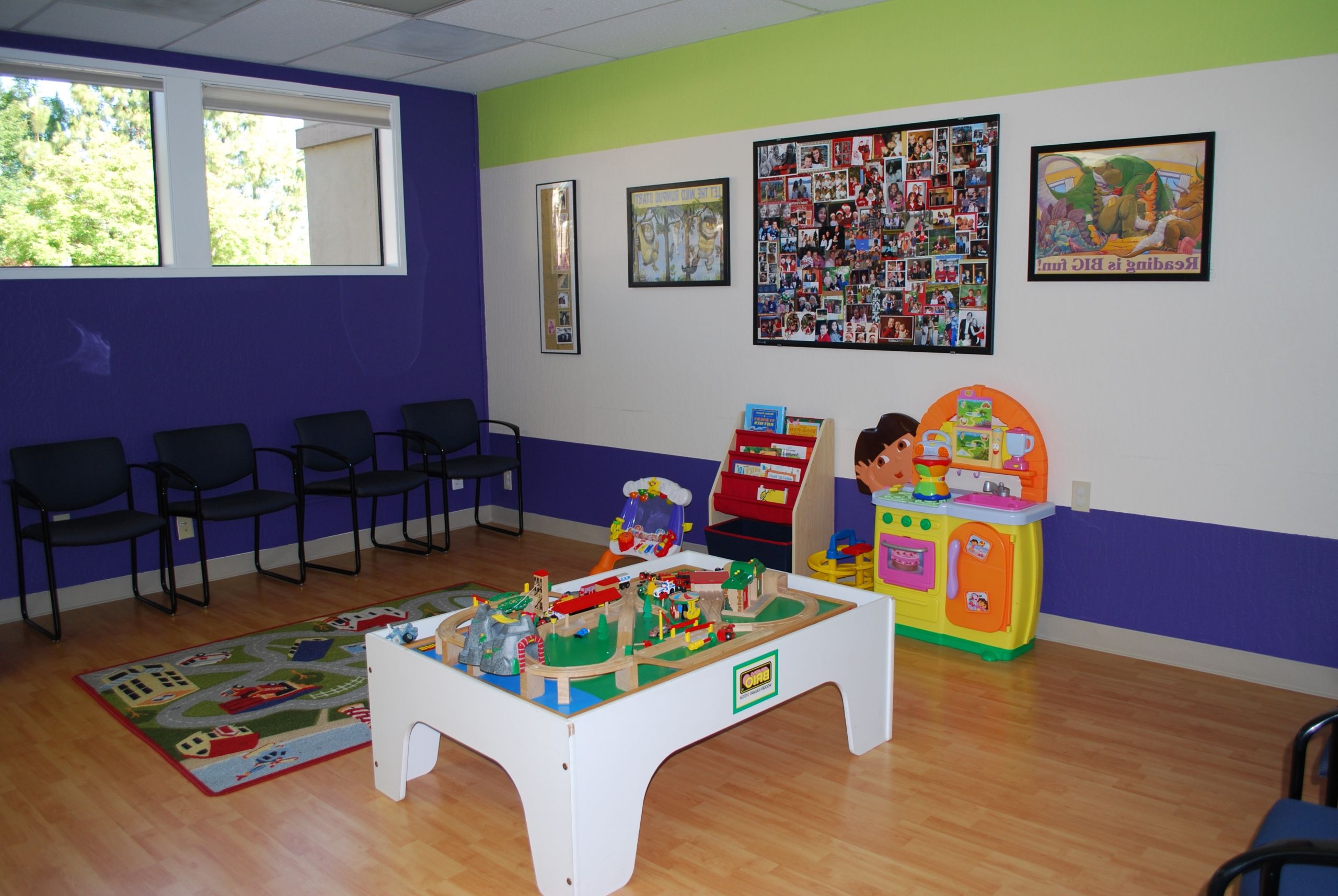 Kids Waiting Room
 Its Sunny Side Up In Estero At Gulfshore Pediatric Waiting