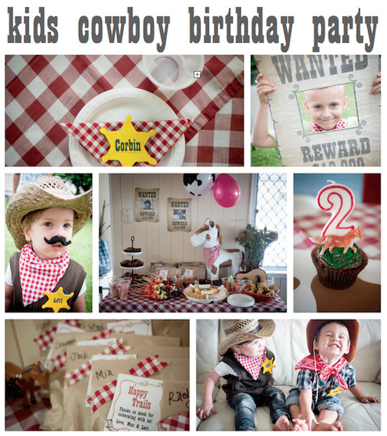 Kids Western Party
 Kids cowboy birthday party