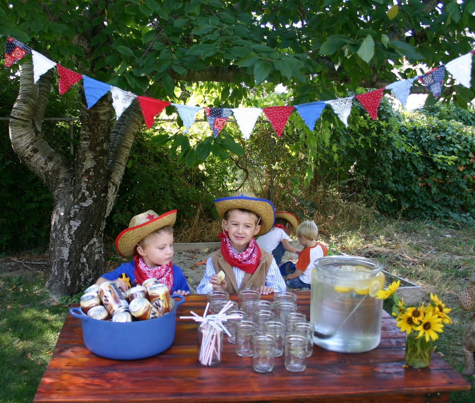 Kids Western Party
 Bonne Nouvelle Homemade Kids Cowboy Birthday Party