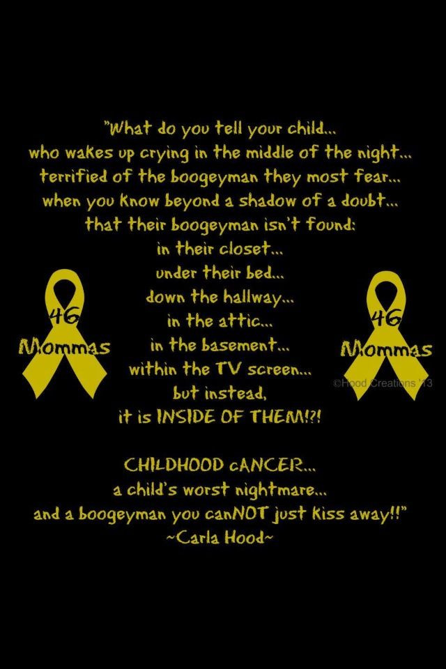 Kids With Cancer Quotes
 Childhood cancer Poems