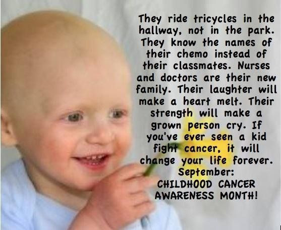 Kids With Cancer Quotes
 raising awareness for our heroes