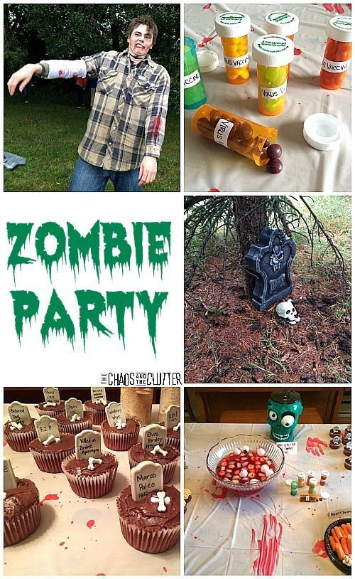 Kids Zombie Birthday Party
 Zombie Party