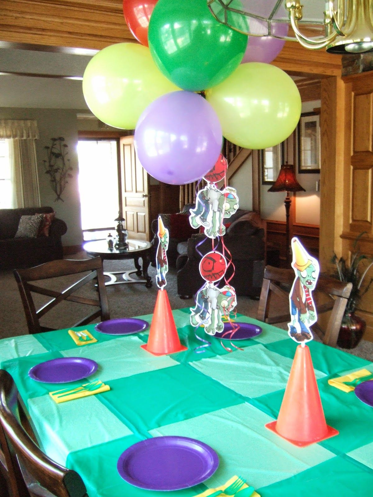 Kids Zombie Birthday Party
 Plants Vs Zombies Birthday Party