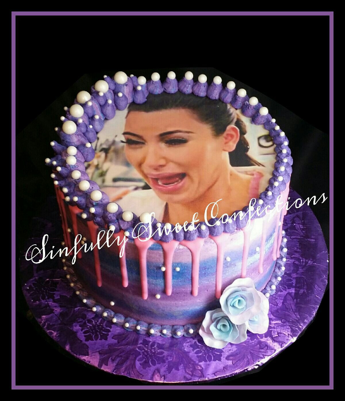 Kim Kardashian Birthday Party
 Kim Kardashian Themed Birthday Cake