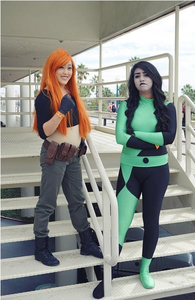 Kim Possible Halloween Costume DIY
 Kim Possible and Shego