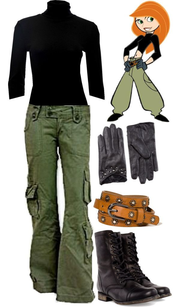 Kim Possible Halloween Costume DIY
 Kim Possible