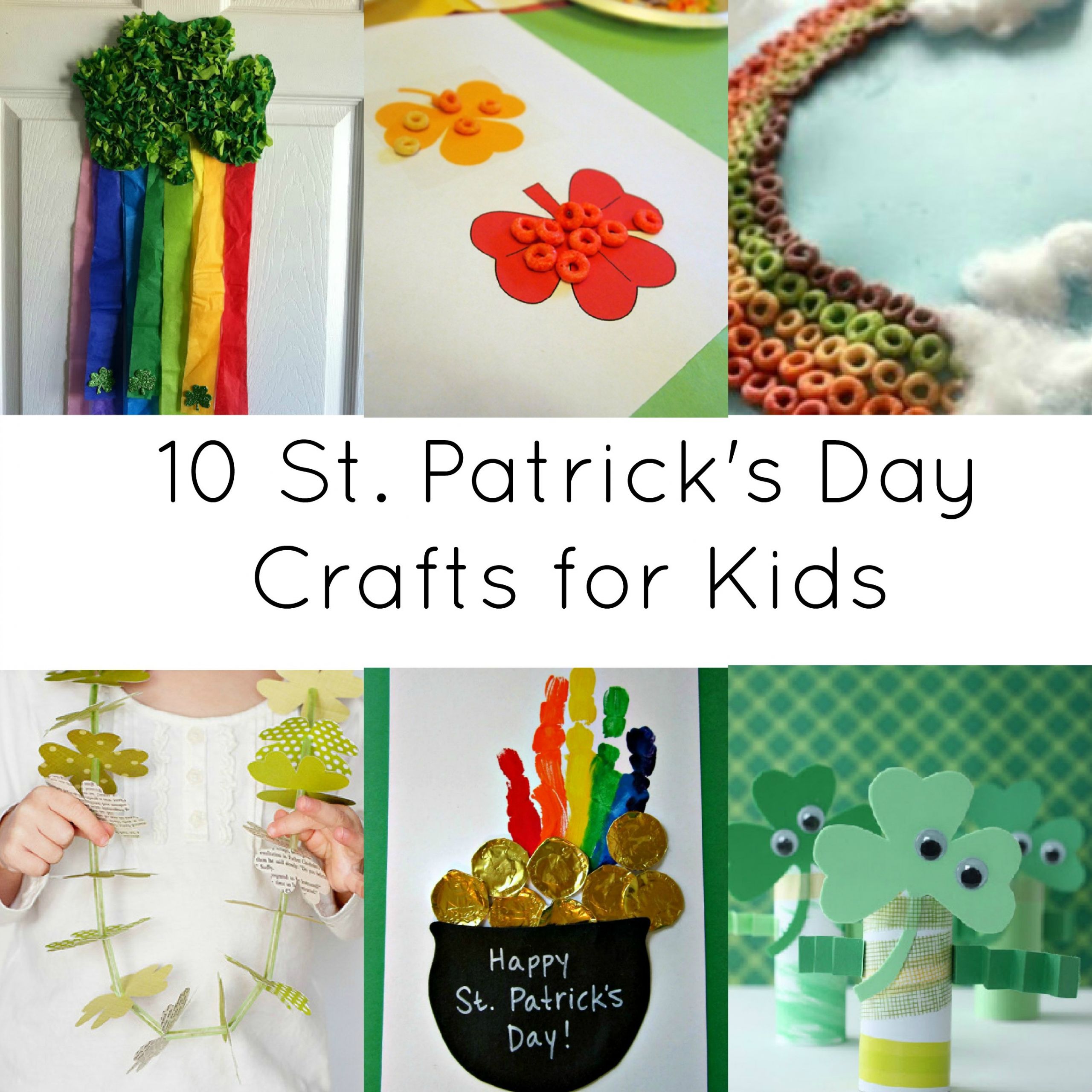 Kindergarten St Patrick Day Crafts
 Activities for Kids 10 St Patrick Day Crafts