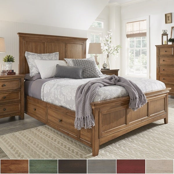 King Size Storage Bedroom Sets
 Shop Copper Grove Marseille King size Wood Panel Platform