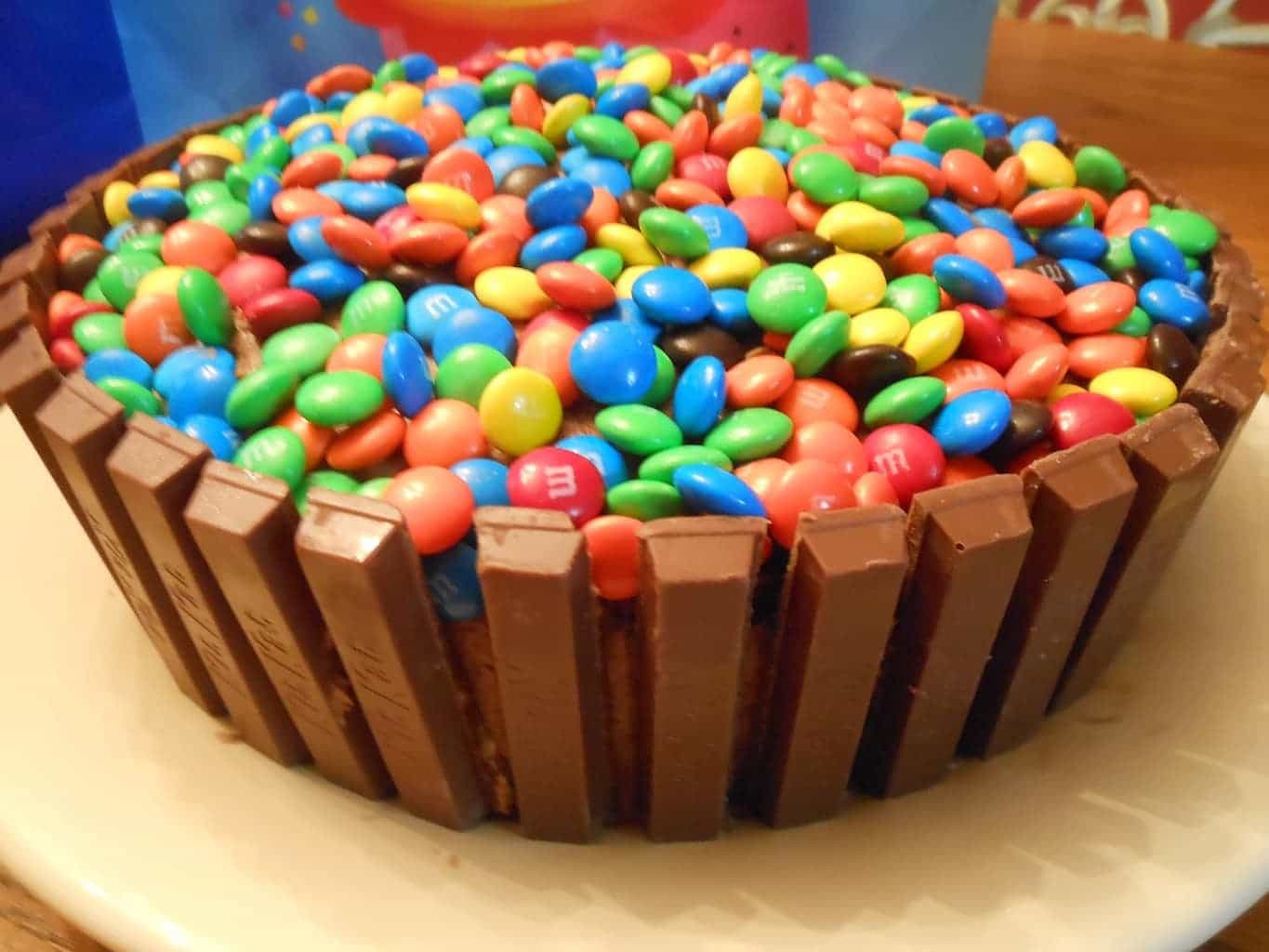 Kit Kat Birthday Cake
 Kit Kat Cake Sugar Dish Me