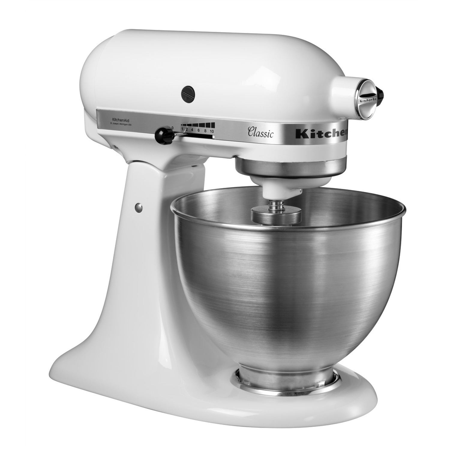 Kitchen Aid Small Appliance Repair
 Kitchen Aid 5K45SSBWH 275W 4 3 Litres Stand Mixer Food