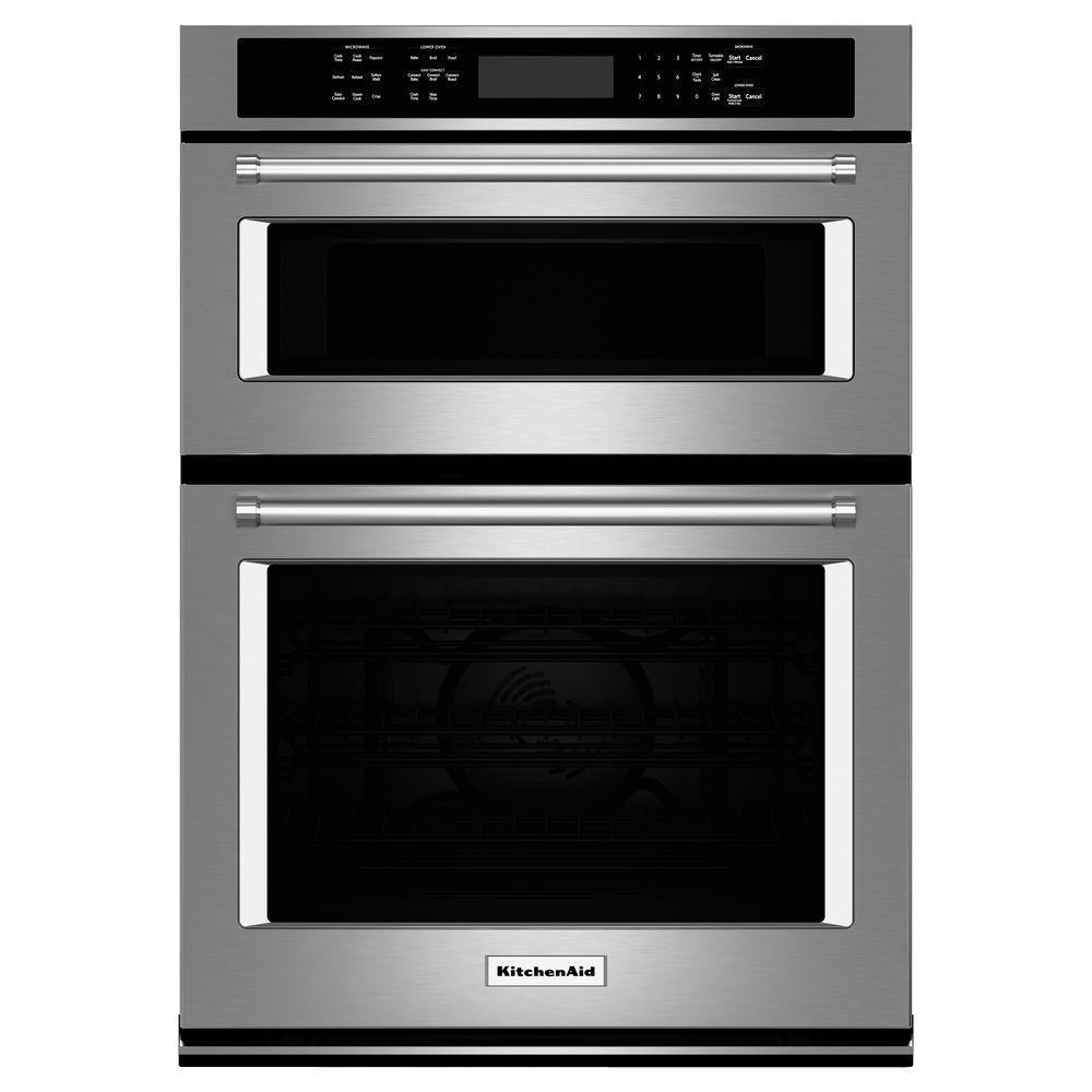 Kitchen Aid Wall Ovens
 KitchenAid 30 in Electric Even Heat True Convection Wall