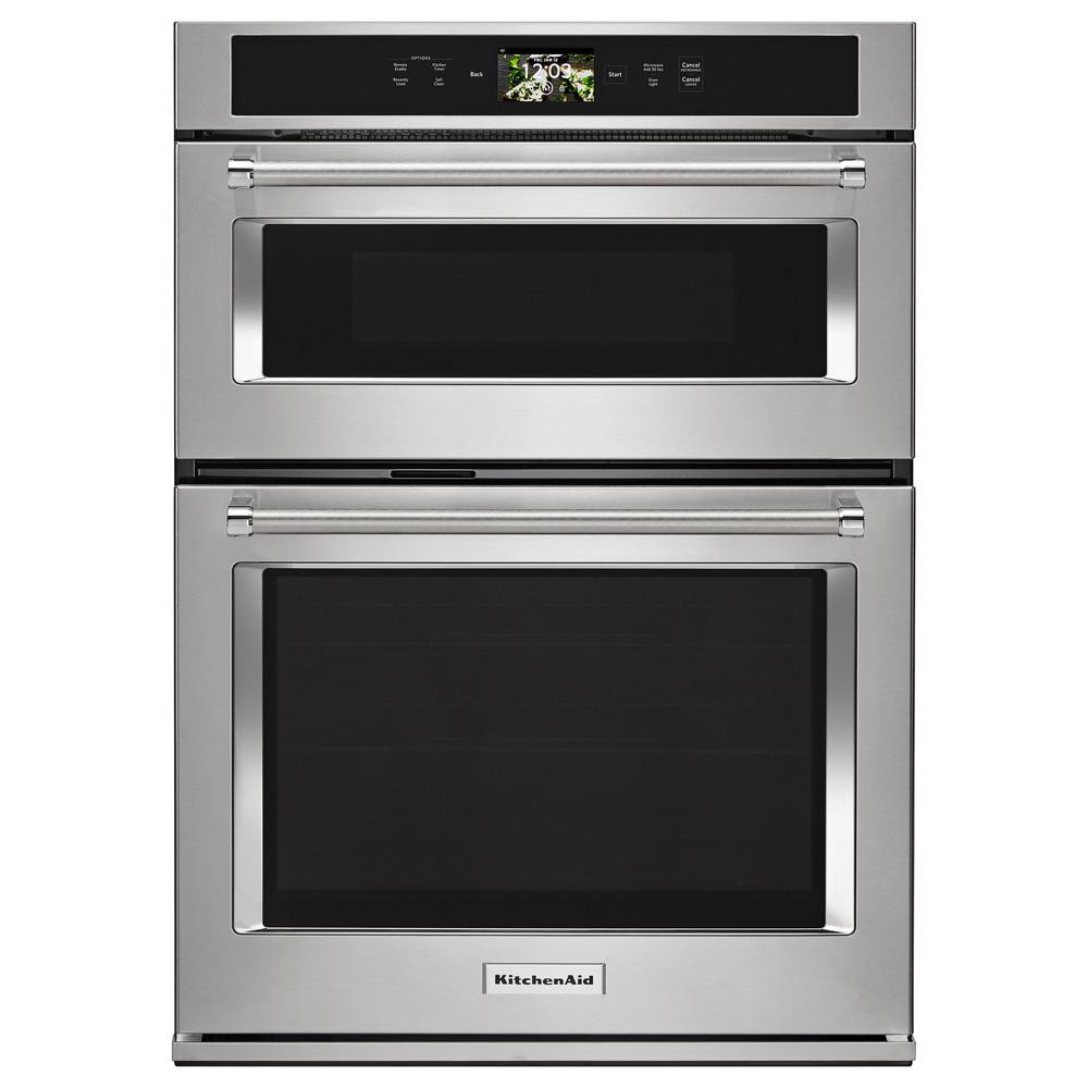 Kitchen Aid Wall Ovens
 KitchenAid 30 in Electric Convection Wall Oven with Built