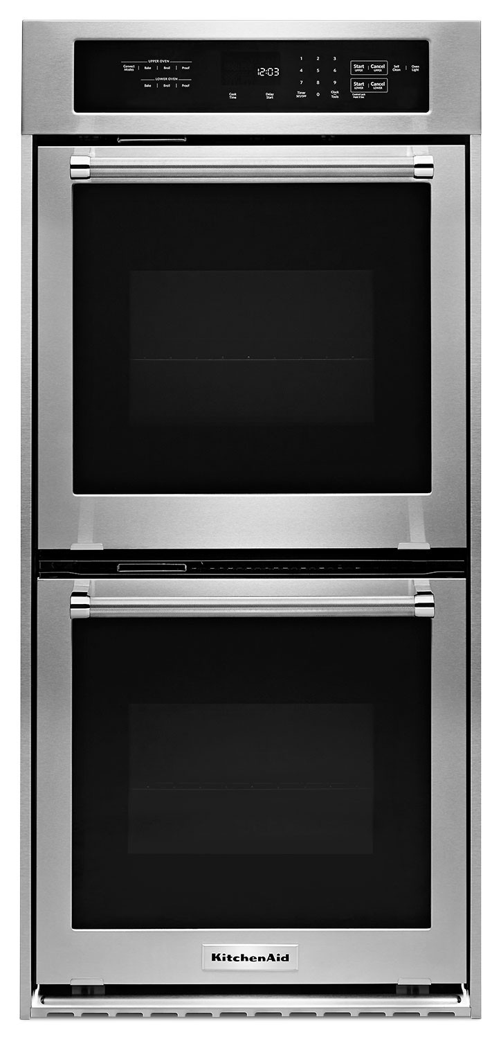 Kitchen Aid Wall Ovens
 KitchenAid Stainless Steel Electric True Convection Double