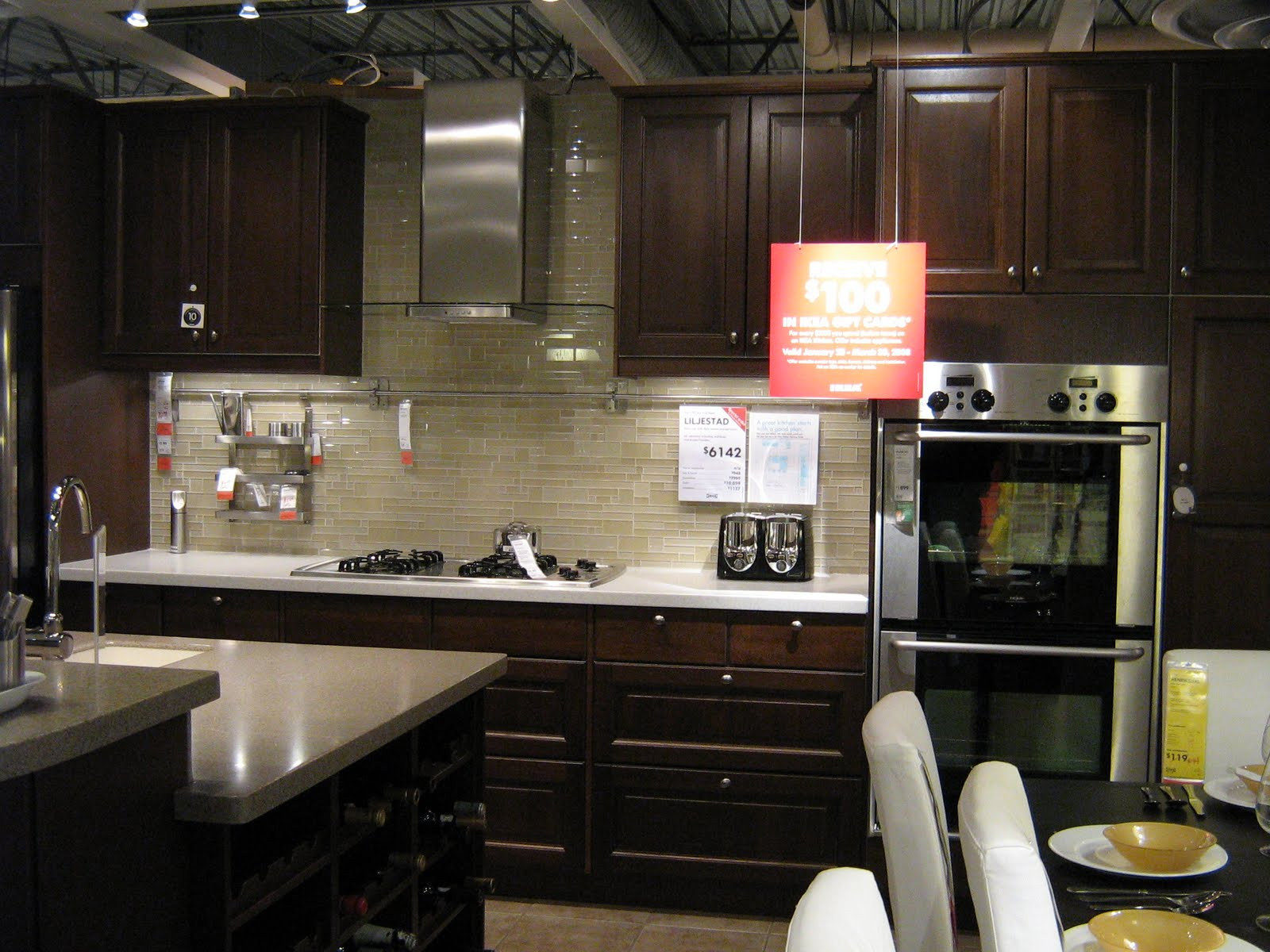 Kitchen Backsplash For Dark Cabinets
 of IKEA Kitchens