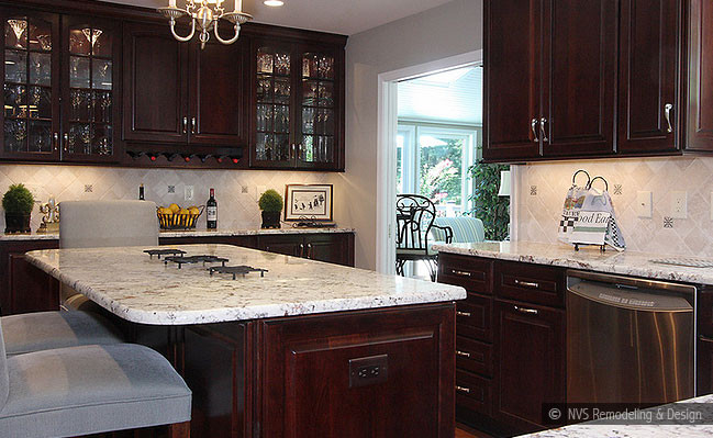 Kitchen Backsplash For Dark Cabinets
 Brown Kitchen Cabinets Backsplash Idea Backsplash