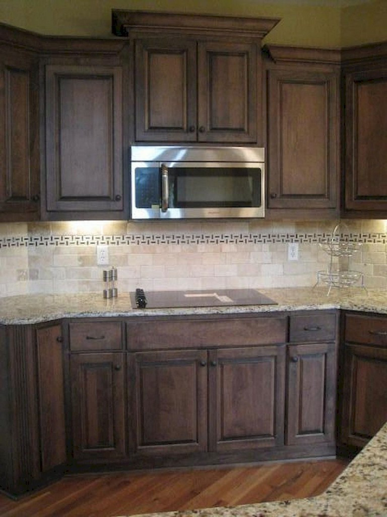 Kitchen Backsplash For Dark Cabinets
 92 Amazing Kitchen Backsplash Dark Cabinets