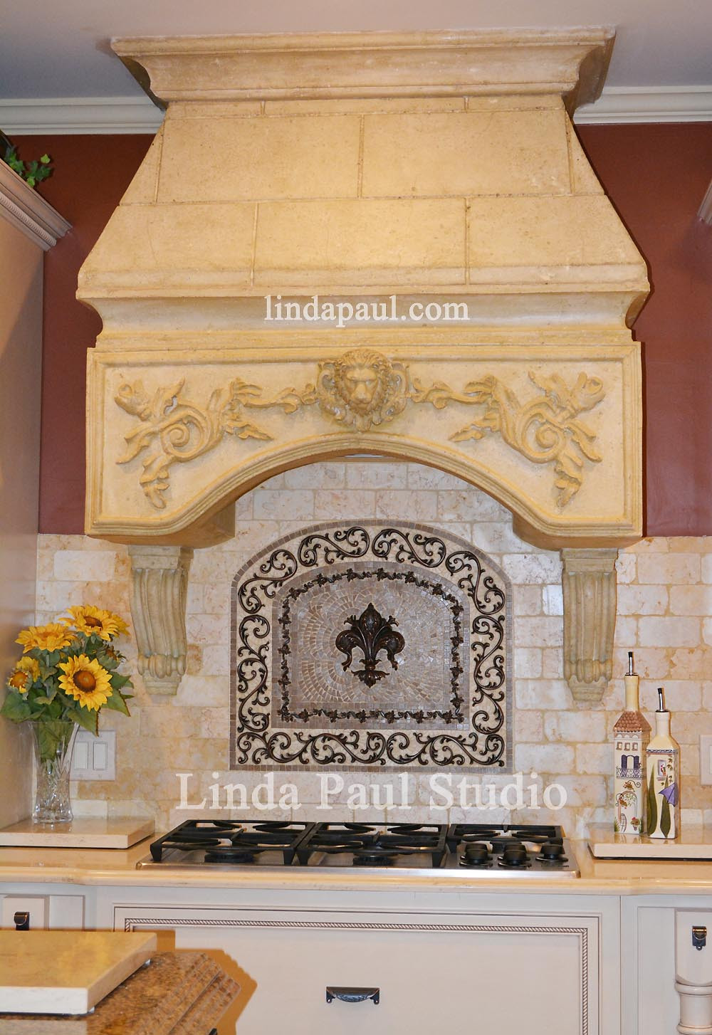 Kitchen Backsplash Medallion Ideas
 Kitchen Backsplash Medallions Mosaic Tile Metal Backsplashes