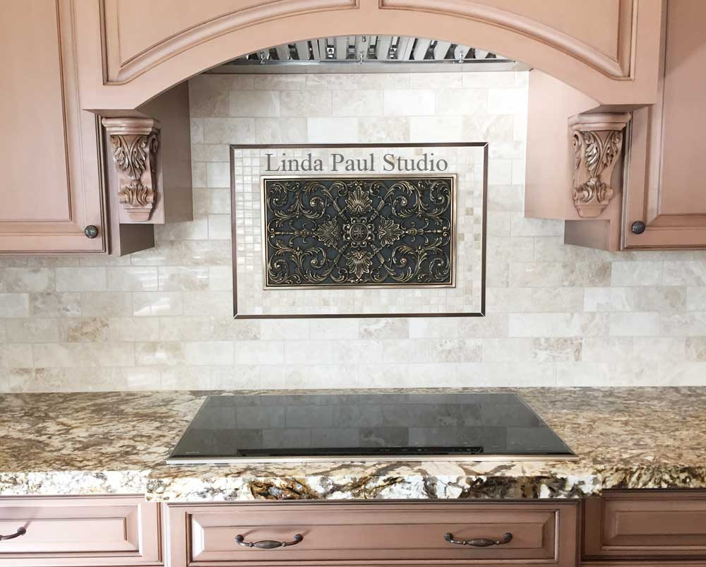 Kitchen Backsplash Medallion Ideas
 Kitchen Backsplash Plaques Ravenna Decorative Tile Medallion