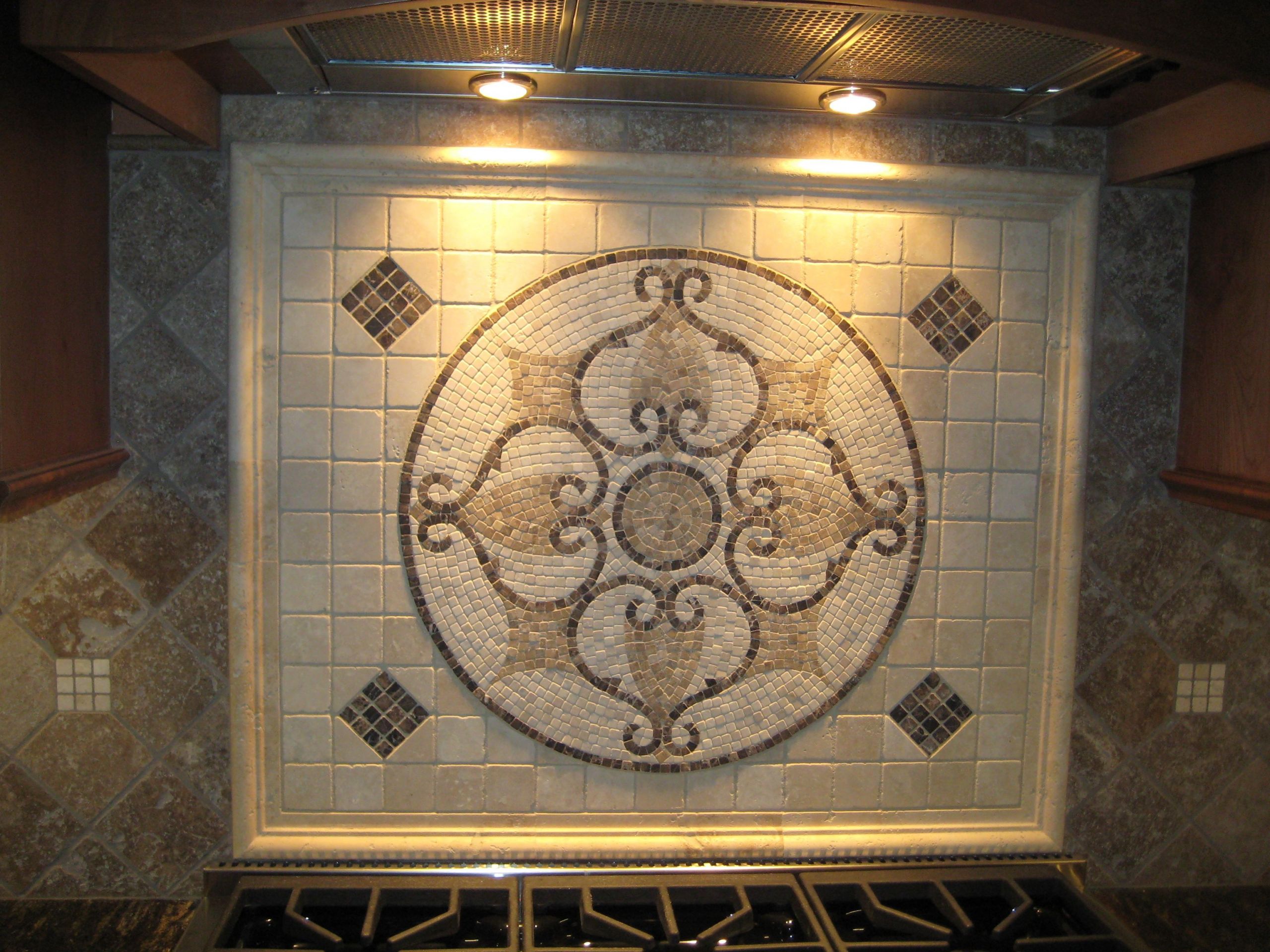 Kitchen Backsplash Medallion Ideas
 Tile Medallion Backsplash