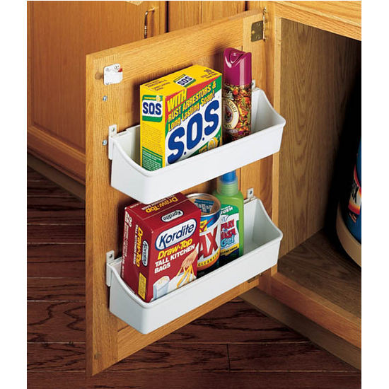 Kitchen Cabinet Door Organizer
 Rev A Shelf Kitchen Cabinet Door Mounting Storage Shelf