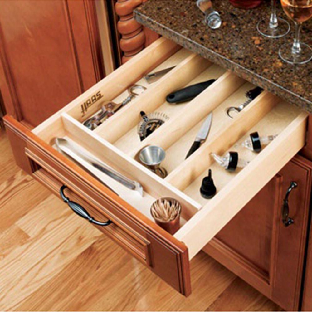 Kitchen Cabinet Drawer Organizers
 Kitchen Drawer Organizer Inserts Rev a Shelf 4WUT Series