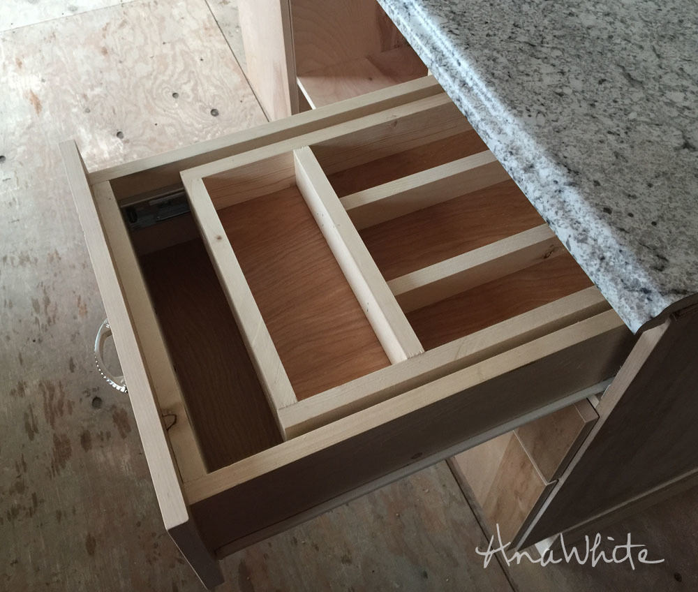 Kitchen Cabinet Drawer Organizers
 Kitchen Drawer Organizer Adding a Double Drawer to