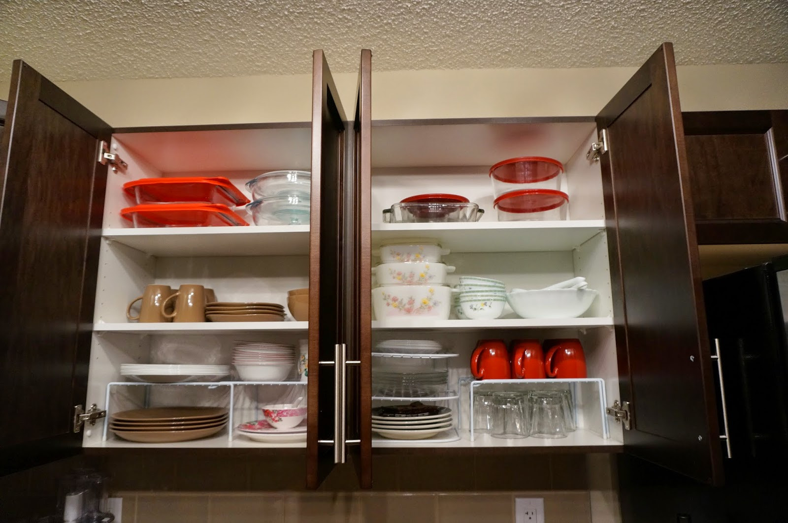 Kitchen Cabinet Organizing Products
 We Love Cozy Homes How to Organize Kitchen Cabinet Shelves