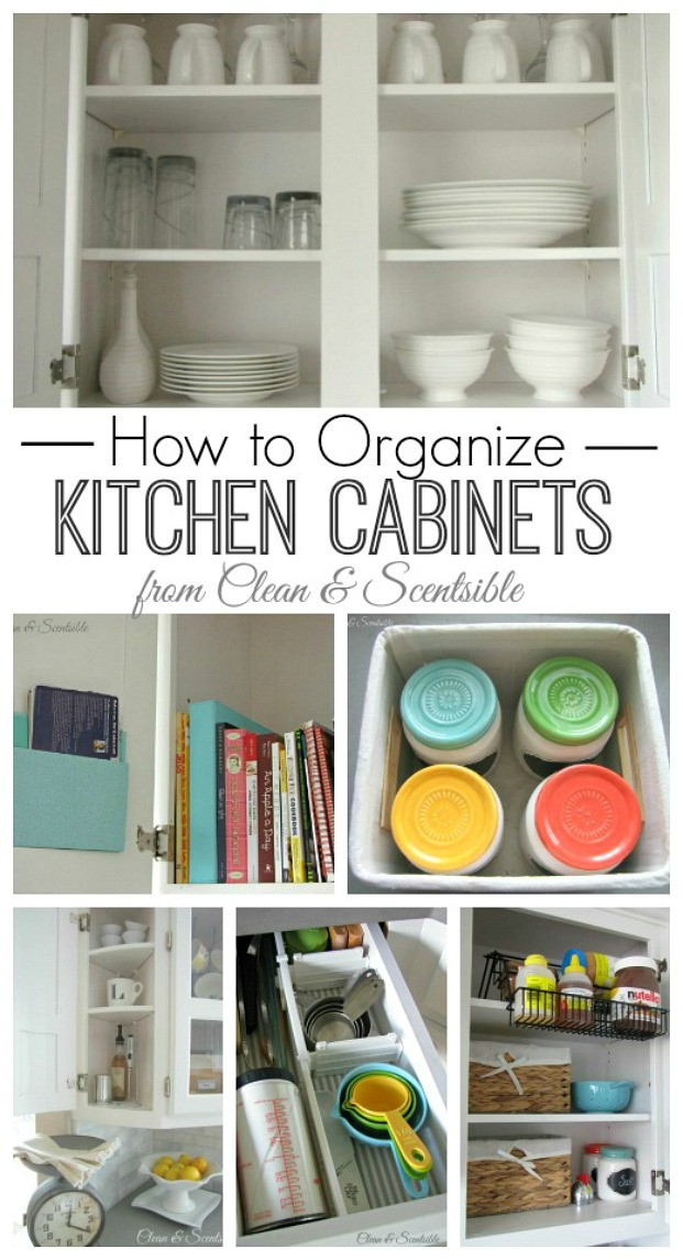 Kitchen Cabinet Organizing Products
 Clean and Organize the Kitchen February HOD Printables