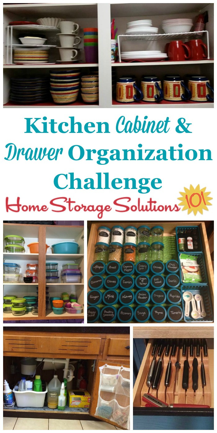 Kitchen Cabinet Organizing Products
 Instructions For Drawers & Kitchen Cabinet Organization