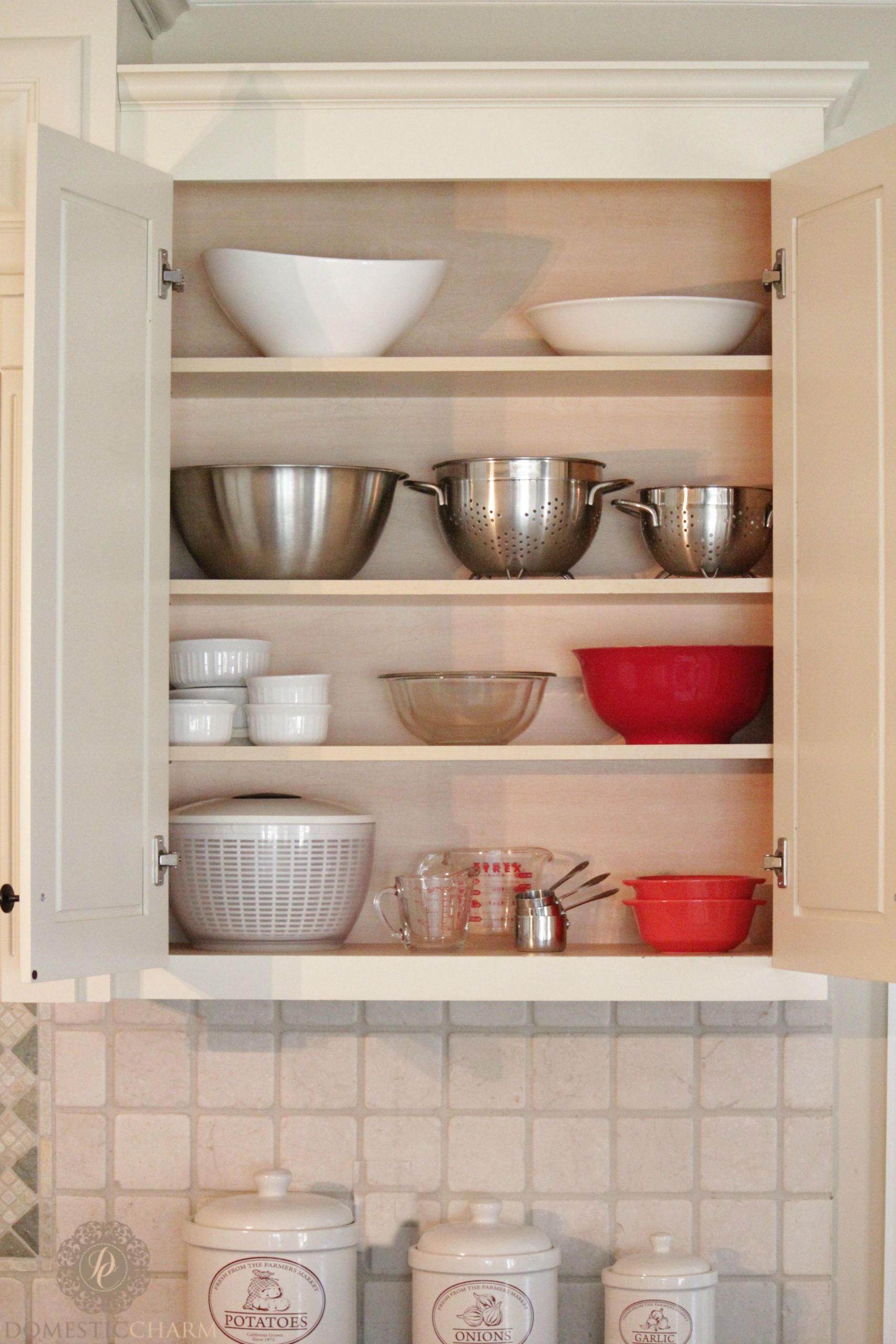 Kitchen Cabinet Organizing Products
 Organizing Your Kitchen Cabinets Domestic Charm