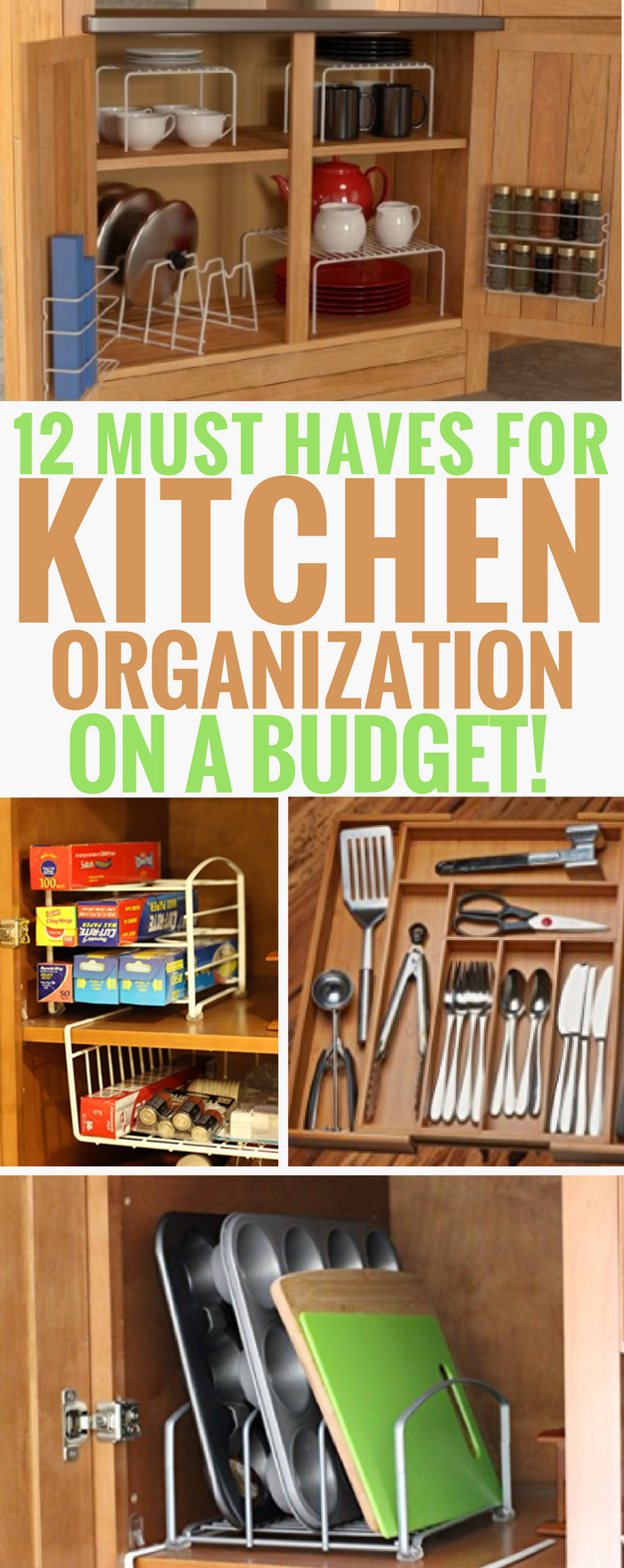 Kitchen Cabinet Organizing Products
 12 Must Have Products for Kitchen Organization A Bud